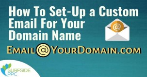 How do I get a domain name from Gmail?